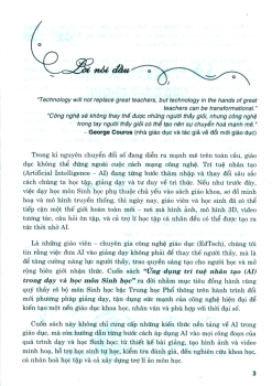 ỨNG DỤNG TRÍ TUỆ NHÂN TẠO (AI) TRONG DẠY VÀ HỌC MÔN SINH HỌC (Dành cho Giáo viên và học sinh)